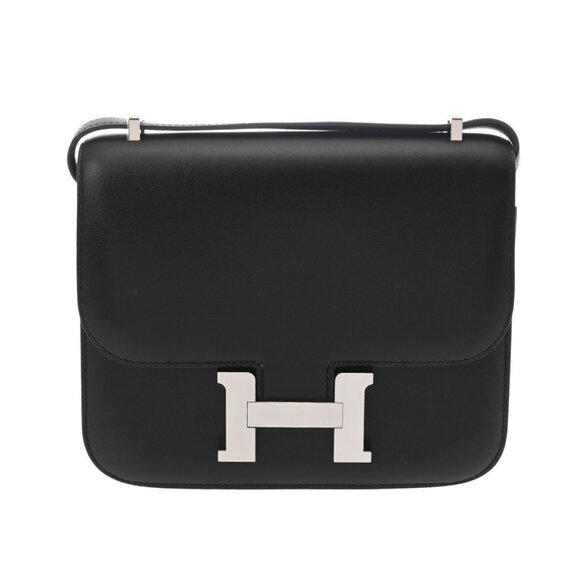 HERMES Constance 3 Mini 18 Black/Noir shoulder bag - Picture 1 of 10